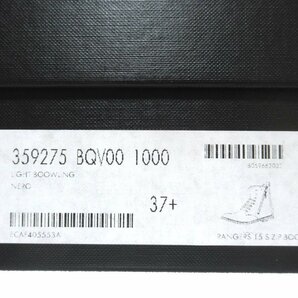 未使用 SAINT LAURENT PARIS サンローランパリ サイドジップ レースアップ レザー ショートブーツ 37.5サイズ 24.5cm相当 ブラックの画像8