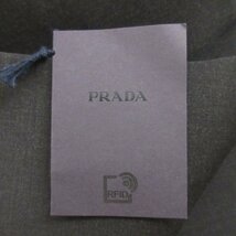 未使用 22SS PRADA プラダ ノースリーブ ウール ミニ丈 キャミソール ワンピース サイズ36 ダークグレー_画像6