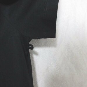 美品 17SS MM6 Maison Margiela メゾンマルジェラ ストライプ 切替し 半袖 Tシャツ ワンピース S32NC0468 S ブラック グリーン ◆の画像4