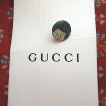 新品同様 20SS GUCCI グッチ チェック柄 リネンコットン ワイド チュニック シャツ カットソー 591249 Z393F メンズ 50サイズ_画像10