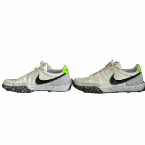 良品 NIKE ナイキ ワッフル レーサー クレーター ローカット スニーカー CT1983-102 27.5cm ホワイト系の画像4