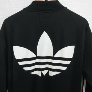 美品 adidas originals アディダス ジェレミースコット スリーストライプ 長袖 オールインワン ジャージ サイズL ブラック×ホワイトの画像5