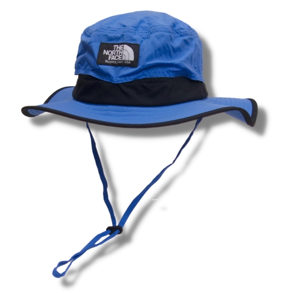 即決☆ノースフェイス SK/Lサイズ ホライズンハット スーパーソニックブルー×ブラック 黒 送料無料 登山 トレッキング 帽子 ハット UV