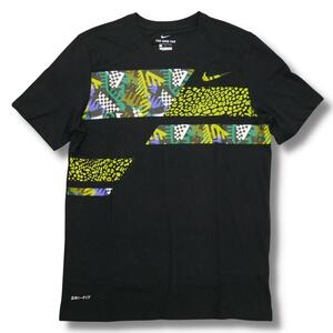 即決☆ナイキ DRY半袖Tシャツ BLK/Lサイズ 送料無料 ライ 速乾 トレーニングから普段使用までOK ブラック 黒 NIKE