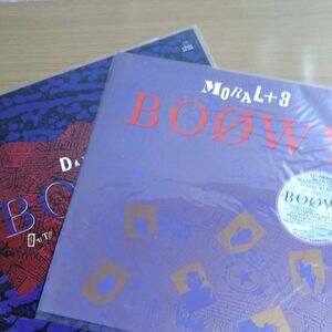 BOOWY レコード【MORAL＋3】【DAKARA】ステッカー付き