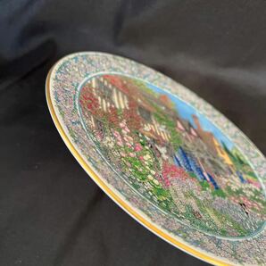 ROYAL WORCESTER/ロイヤルウースター ガーデン 絵皿 飾皿 プレート 直径約21cmの画像6