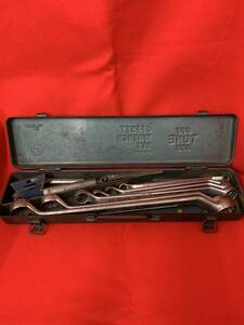 N222 工具 TONE OFFSET WRENCH SET トネ オフセット メガネレンチ セット 6本セット