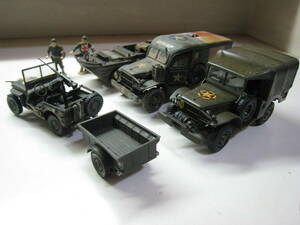 1/35[ America military vehicle 4 pcs. set ] junk 