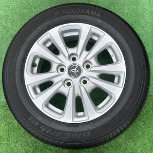 トヨタ 純正 15インチ アルミホイール& YOKOHAMA 195/65R15 ラジアルタイヤ4本セット★ ノア ヴォクシー エスクァイア 等に★G22の画像7