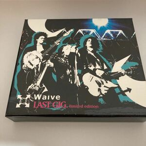 Waive 「LAST GIGS. limited edition」3枚組DVD FC限定盤