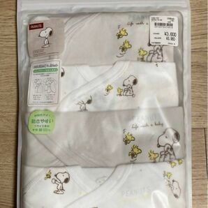 PEANUTS(ピーナッツ) スヌーピー　新生児肌着4点セット