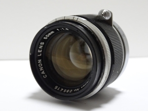 ■Canon キヤノン　50mm　F1.8 Lマウント　ジャンク品