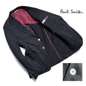 最高級【定価6.6万】Paul Smith COLLECTION ポールスミス リネン コットン ジャージジャケット L テーラード 日本製 メンズ 春夏向け