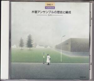 廃盤ＣＤ・実践アンサンブル指導全集／「木管アンサンブルの歴史と編成」その１／東芝ＥＭＩ