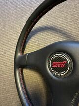 美品　スバル　インプレッサ　WRX 22B STiナルディ 純正ステアリング Subaru Impreza Nardi Steering_画像4