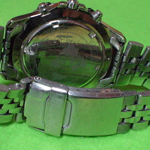 珍品 デザイン ＪＡＬ １／１０ クロノグラフ １０BAR 腕時計 の画像3