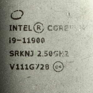 intel Core i9 11900 ジャンク 動作確認してません。 PCパーツ インテル CPU Coreの画像2