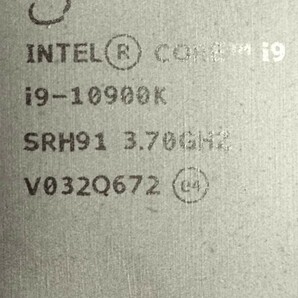 intel i9 10900k です。 動作確認してません。 Intel CPU Core プロセッサー インテルの画像2