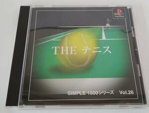 【JN-0571】THE テニス/PS/ゲームソフト/プレイステーション/中古品/（SH）