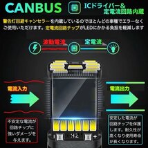 T16 T10 LED バルブ ウェッジ ホワイト 2個 爆光 45連 12V 24V 6000K CANBUS キャンセラー バックランプ ウインカー ナンバー灯 車検対応_画像5