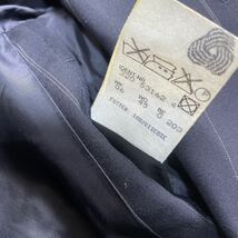 HUGO BOSS ヒューゴボス ダブルスーツ ネイビー紺 XL相当 ビジネスセットアップ 紳士　１スタ１円スタート_画像7