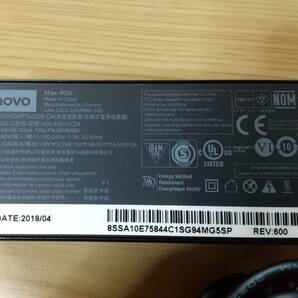 【中古】Lenovo純正 Type-C 45W ACアダプター /ThinkPad X280,L380,X390,T480,L580,X1 Carbonなど対応の画像3