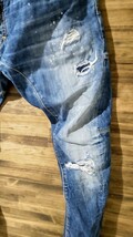 　　DSQUARED2 /　ディースクエアード /　Tidybikerjean /　50　/　S74LA0896　/　サファリ掲載　/　_画像4