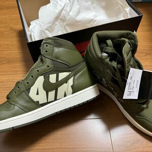 Nike Air Jordan 1 Retro High OG "Olive Canvas"