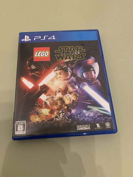 ☆送料無料☆【PS4】LEGO レゴ スター・ウォーズ/フォースの覚醒 ソフト＆ケース 中古