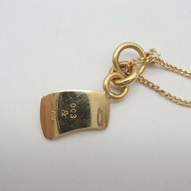 ◎Pinky＆Dianne　ピンキーアンドダイアン ネックレス/ K18 750 重量約4.2g D0.03ct / 箱セット◎YS_画像5