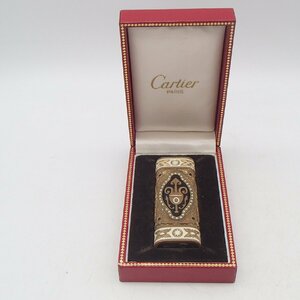 ◎Cartier カルティエ ガスライター　/ ロイキング　/ ライター 喫煙具 喫煙グッズ 着火未確認 ◎KU