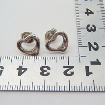 ◎Tiffany&Co. ティファニー ピアス / silver925 約2.1g / ハート アクセサリー◎SF_画像2