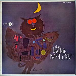 THE JACKIE MCLEAN QUINTET : ジャッキー・マクリーン 帯なし 国内盤 中古 アナログ LPレコード盤 1977年 MONO / YW-7561-RO M2-KDO-1416