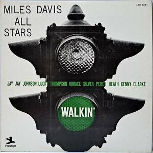 MILES DAVIS ALL STARS : WALKIN' マイルス・デイビス ウォーキン 帯なし 国内盤 中古 アナログ LPレコード盤 1973年 LPR-8851 M2-KDO-1427