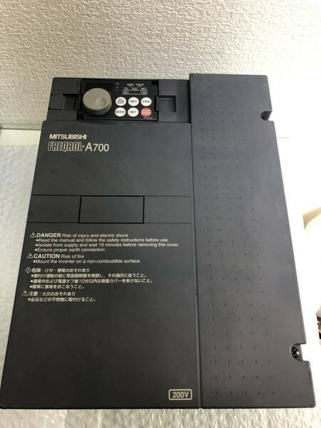 中古美品三菱電機 MITSUBISHI インバーター FR-A720-11K動作保証[インボイス発行事業者] A-1