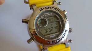 訳あり（ベゼルなし）稼働・カシオ　G-SHOCK　フロッグマン【DW-8250】AIR DAVER'S腕時計