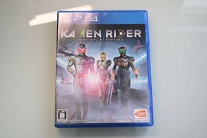 【清掃・動作確認済】PS4 KAMEN RIDER memory of heroez 仮面ライダー