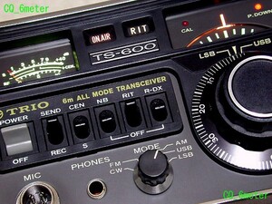 ■CQ_6meter■壊れたままのリグが復活!?! TRIO TS-600修理承ります♪