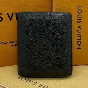 0221-H38-510 LOUIS VUITTON ルイヴィトン 財布 タイガ 黒 ブラック ポルトフォイユ マジェラン アルドワーズ M30552