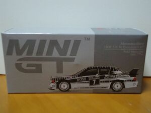 ★MINI GT 1/64　メルセデスベンツ 190E 2.5-16 エボリューションⅡ #7 AMG-メルセデス★