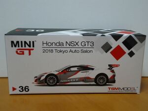 ★MINI GT 1/64　Honda NSX GT3　　ホンダ NSX GT3 2018 東京オートサロン★