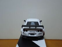 ★MINI GT 1/64　LB Works Nissan GT-R　　LB ワークス ニッサン GT-R　　マットホワイト★_画像7