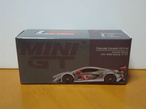 ★MINI GT 1/64　シボレーコルベット C8.R #4　コルベット レーシング 2021 IMSA セブリング 12時間★