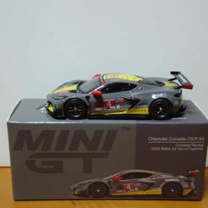 ★MINI GT 1/64 シボレーコルベット C8.R #4 コルベット レーシング 2020 IMSA デイトナ 24時間★の画像3