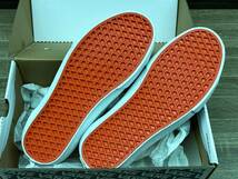 ◆モデル出品◆新品 26.0cm VANS VAULT STYLE 36 LX ボルト by バンズ オールレザースニーカー White Orange オールドスクール _画像8