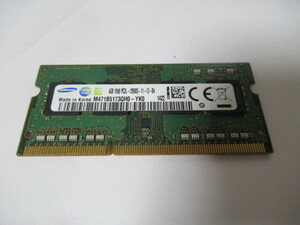 メモリ4GB 1R×8　PC3L-12800S-11-13-B4　1422