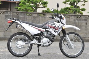 SECRET SPEED★ヤマハ XTZ125 スリップオンマフラー ドライカーボン サイレンサー YAMAHA モタード 異形