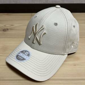 ニューエラ　NEW ERA キャップ　NY ニューヨークヤンキース　オフホワイト