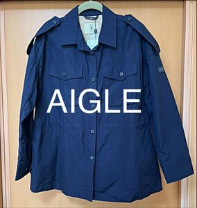 AIGLE エーグル ネイビー ブルゾン