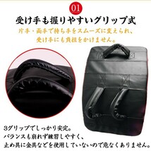 1円 空手 格闘技 ミット キックミット ボクササイズ ダイエット パンチ パンチング カーブ 運動不足 ストレス解消 スポーツ 筋トレ de087_画像2